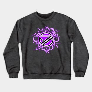 Sinister Motives tribal purple Crewneck Sweatshirt